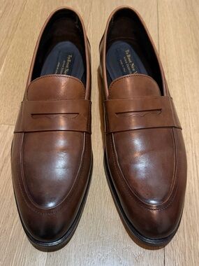 To Boot Classic Burnished Brown Leather Loafers